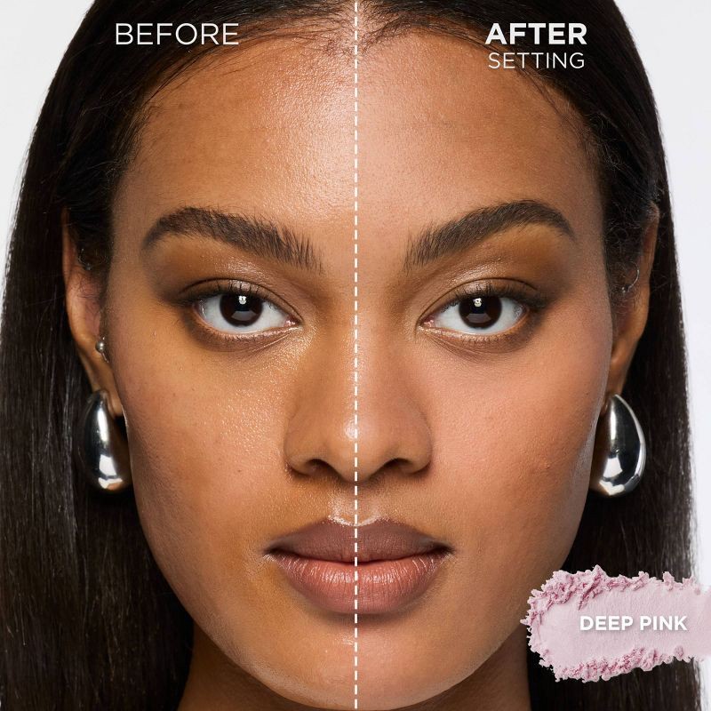 slide 3 of 10, L'Oreal Paris Infallible Blur-fection Longwear Loose Setting Powder - Brightening Deep Pink - 0.21oz, 0.21 oz