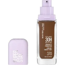 Maybelline Super Stay Up to 30HR Wear Lumi-Matte Liquid Foundation - 370 - 1 fl oz: Buildable, Vegan, Noncomedogenic