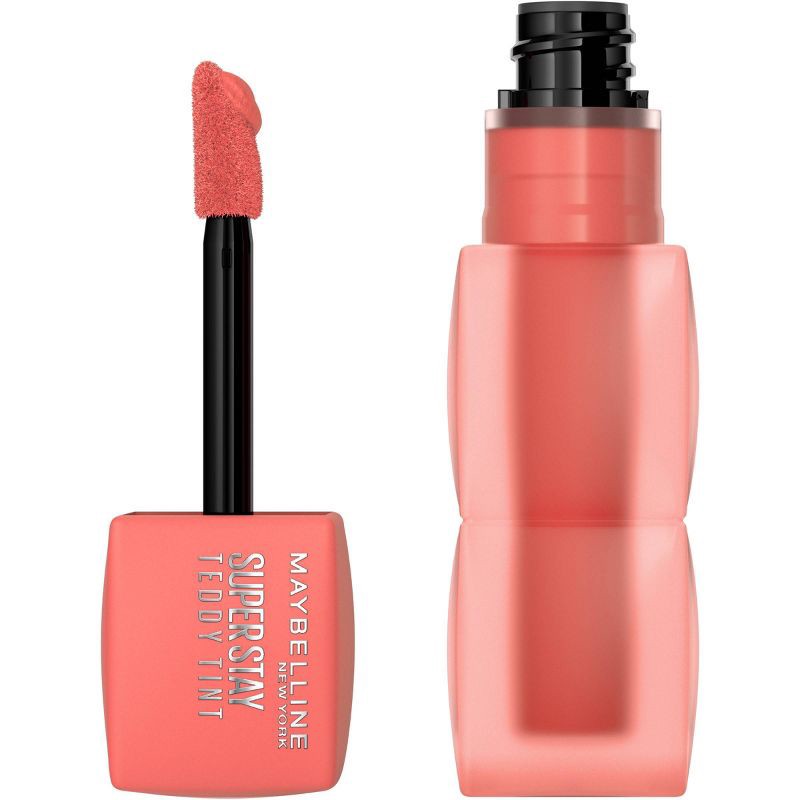 slide 1 of 7, Maybelline Super Stay Teddy Tint Long Lasting Matte Lip Tint - Baby Tee - 0.17 fl oz, 0.17 fl oz