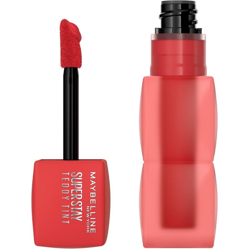 slide 1 of 7, Maybelline Super Stay Teddy Tint Long Lasting Matte Lip Tint - Coquettish - 0.17 fl oz, 0.17 fl oz