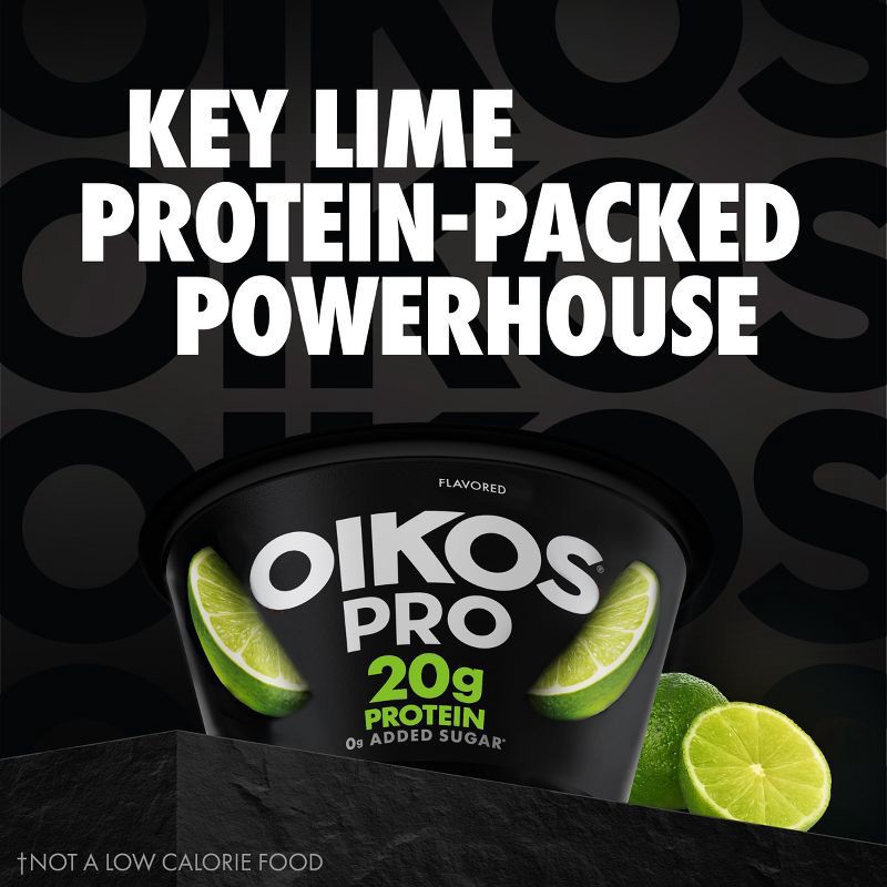 slide 3 of 12, OIKOS Pro Keylime Yogurt - 20 g protein 5.3oz, 20 gram, 5.3 oz