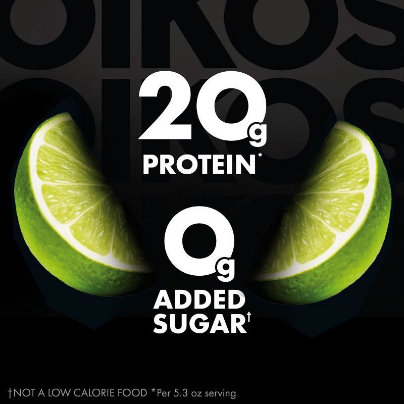 slide 2 of 12, OIKOS Pro Keylime Yogurt - 20 g protein 5.3oz, 20 gram, 5.3 oz