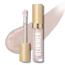 Revlon Super Lustrous Glimmer Gloss - Plant Based Glitter - 001 Diamond Drama - 0.13 fl oz