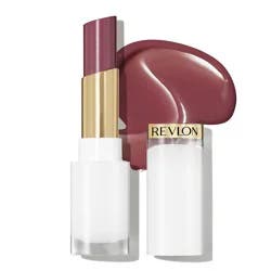 Revlon Super Lustrous Glass Shine Tinted Lip Balm - Moisturizing - 007 Glazed Mauve - 0.11oz