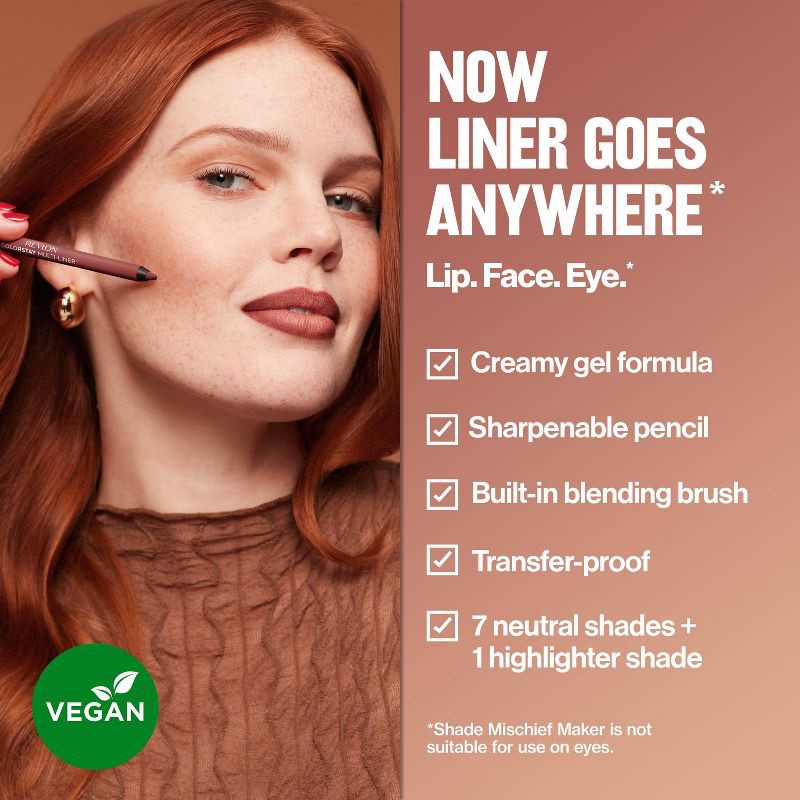 slide 4 of 13, Revlon ColorStay Multi - Liner Makeup - For Lip, Face, Eye - 006 Dynamic Doer, 1 ct