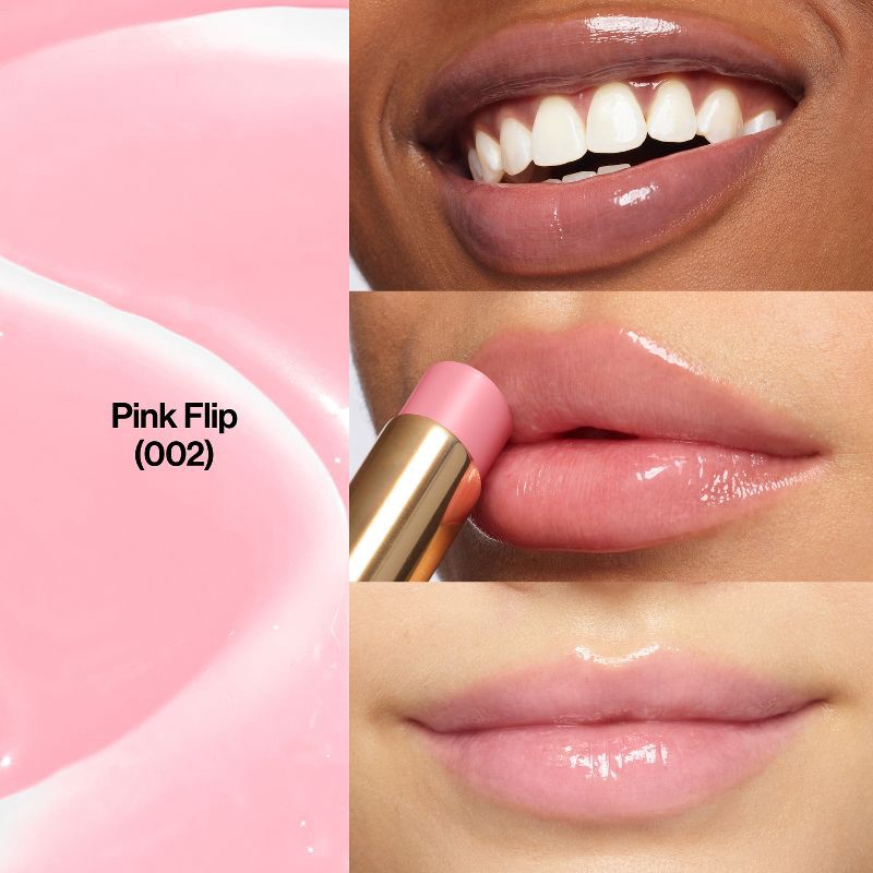 slide 3 of 10, Revlon Super Lustrous Glass Shine Tinted Lip Balm - Moisturizing - 002 Pink Flip - 0.11oz, 0.11 oz
