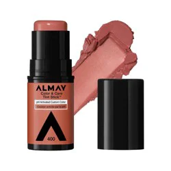 Almay Color & Care Tint Stick - Cheek & Lip Color - 400 Nude Flush - 0.25oz: Hypoallergenic, Dewy Finish, Light Coverage