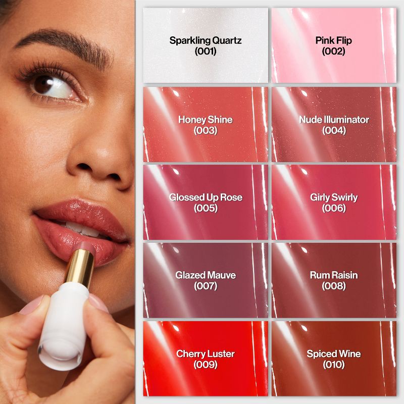 slide 11 of 11, Revlon Super Lustrous Glass Shine Tinted Lip Balm - Moisturizing - 006 Girly Swirly - 0.11oz, 0.11 oz