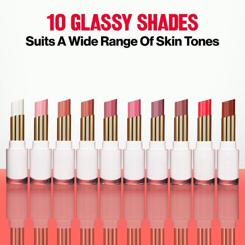slide 9 of 11, Revlon Super Lustrous Glass Shine Tinted Lip Balm - Moisturizing - 006 Girly Swirly - 0.11oz, 0.11 oz