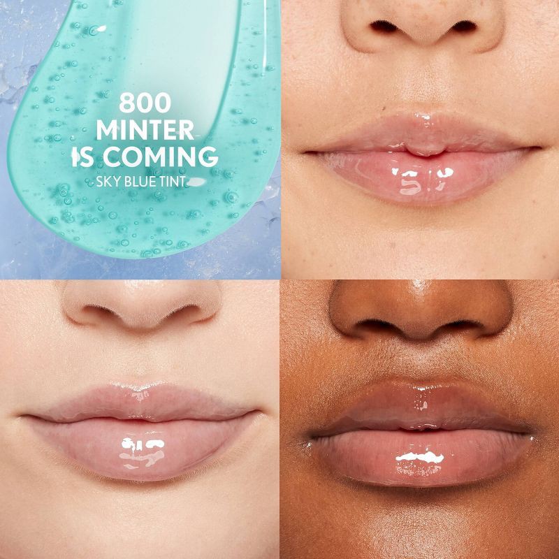 slide 6 of 8, COVERGIRL Clean Fresh Yummy Gloss Plumper - Minter Is Coming - 0.33 fl oz, 0.33 fl oz