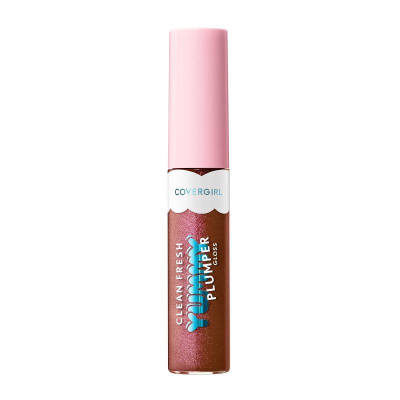 slide 2 of 8, COVERGIRL Clean Fresh Yummy Gloss Plumper - Like You a Choco-lot - 0.33 fl oz, 0.33 fl oz
