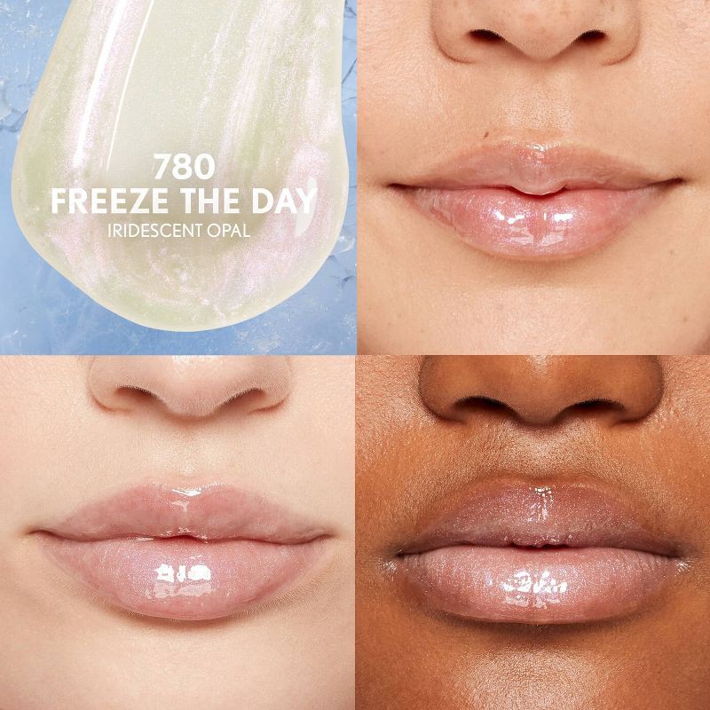 slide 6 of 8, COVERGIRL Clean Fresh Yummy Gloss Plumper - Freeze The Day - 0.33 fl oz, 0.33 fl oz