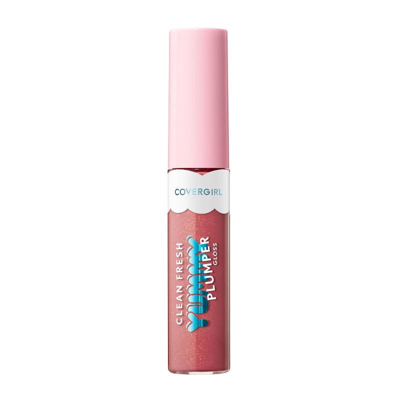 slide 2 of 8, COVERGIRL Clean Fresh Yummy Gloss Plumper - Encourage Mint - 0.33 fl oz, 0.33 fl oz