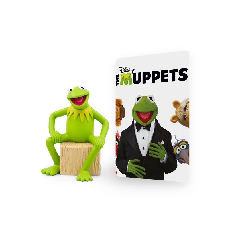 slide 3 of 3, tonies Disney The Muppets: Kermit the Frog Tonie Figurine; Language Skills, Creative Thinking, 1 ct
