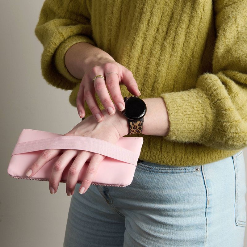 slide 4 of 5, russell+hazel 8.25"x3.625" Pencil Pouch Consciously Curated Blush, 1 ct