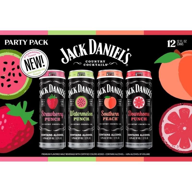 slide 2 of 3, Pabst Brewing Company - Jack Daniel's Country Cocktails FMB - 12pk/12 fl oz Can, 12 ct; 12 fl oz