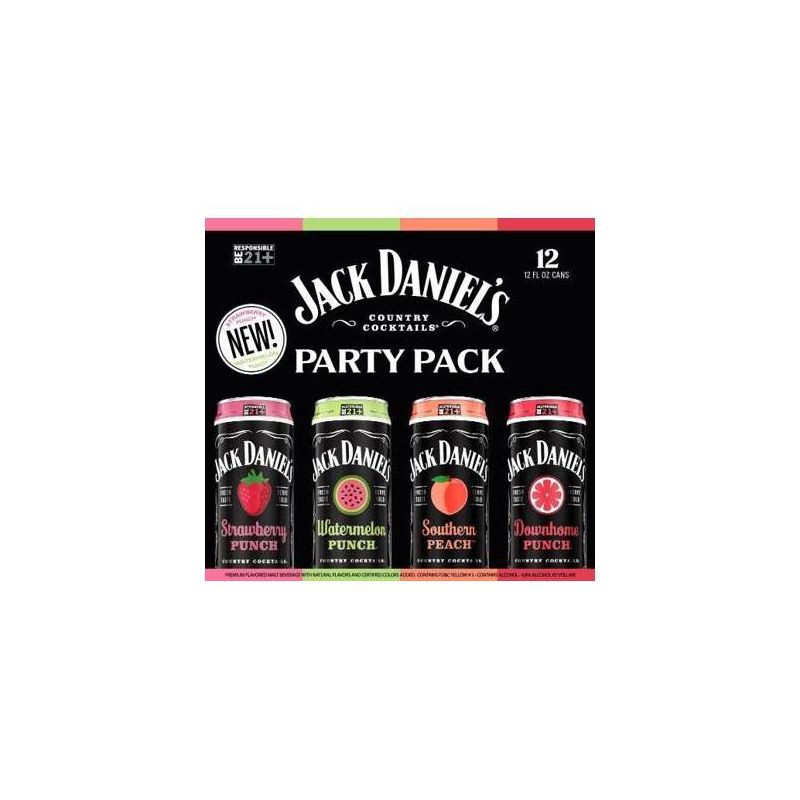 slide 3 of 3, Pabst Brewing Company - Jack Daniel's Country Cocktails FMB - 12pk/12 fl oz Can, 12 ct; 12 fl oz