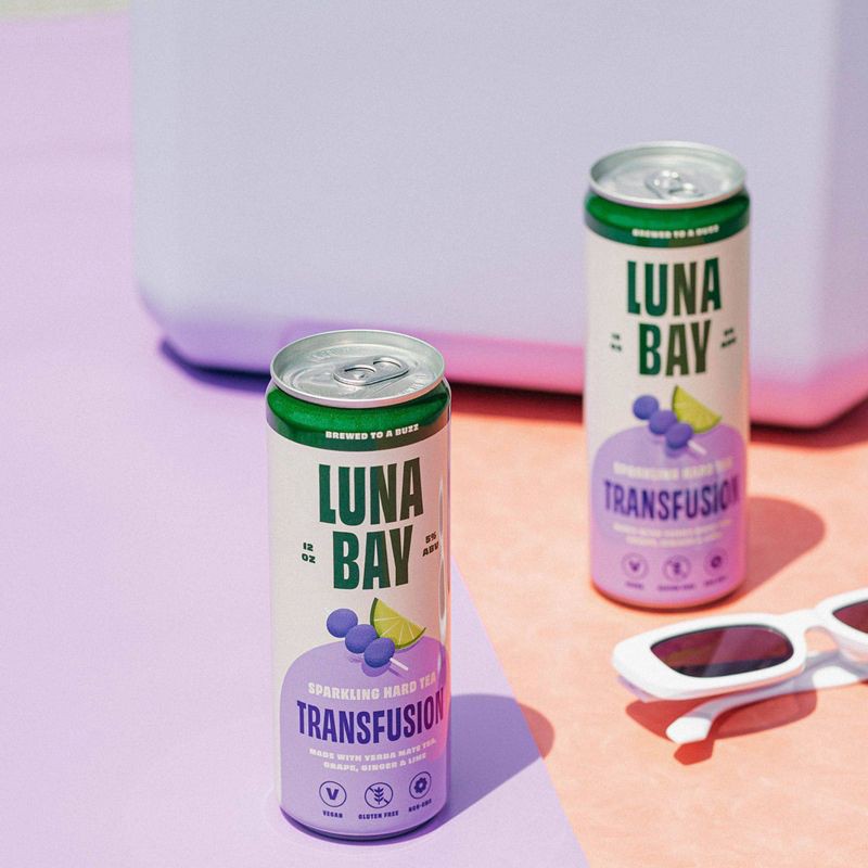 slide 12 of 18, Luna Bay Booch Co Luna Bay Clubhouse Sparkling Hard Tea - 6pk/12 fl oz Cans, 6 ct; 12 fl oz