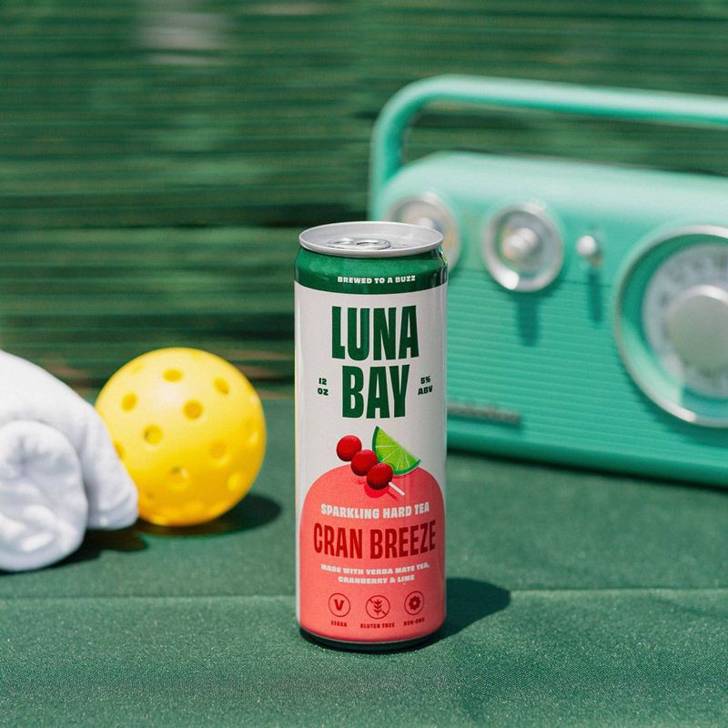 slide 14 of 18, Luna Bay Booch Co Luna Bay Clubhouse Sparkling Hard Tea - 6pk/12 fl oz Cans, 6 ct; 12 fl oz