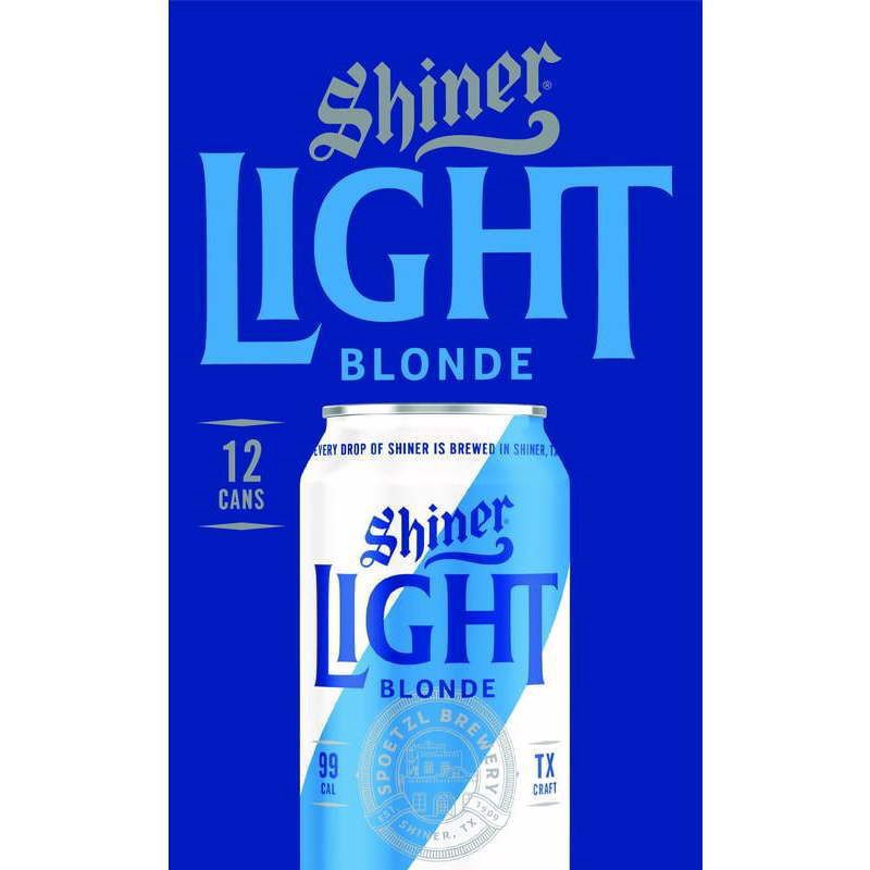 slide 10 of 11, Shiner Light Blonde Slim Cans - 12pk/12 fl oz Cans, 12 ct; 12 fl oz