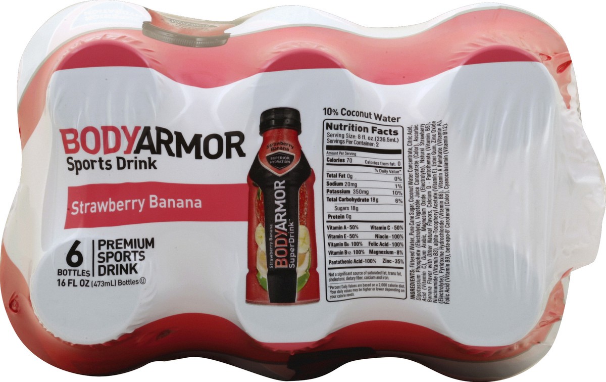 slide 2 of 4, BODYARMOR Sports Drink 6 ea, 6 ct