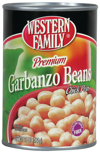 slide 1 of 1, Western Family Garbanzo Beans, 15 oz