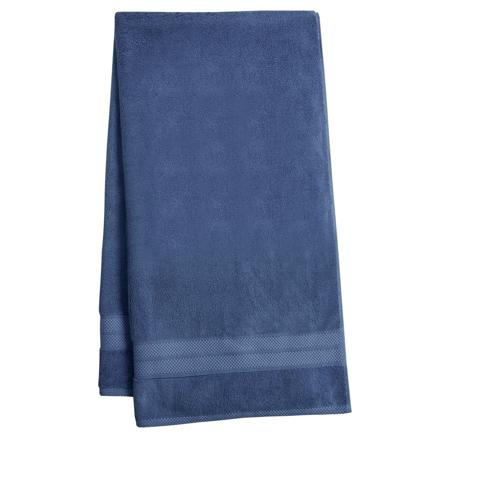 slide 1 of 1, HD Designs Turkish Bath Towel - Vintage Indigo, 1 ct