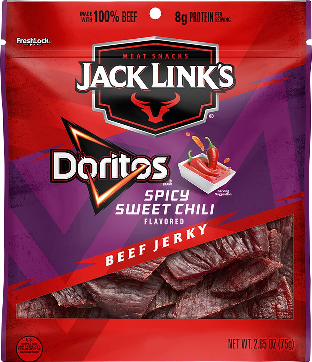 slide 3 of 3, Jack Link's Beef Jerky, Spicy Sweet Chili, 2.65 oz