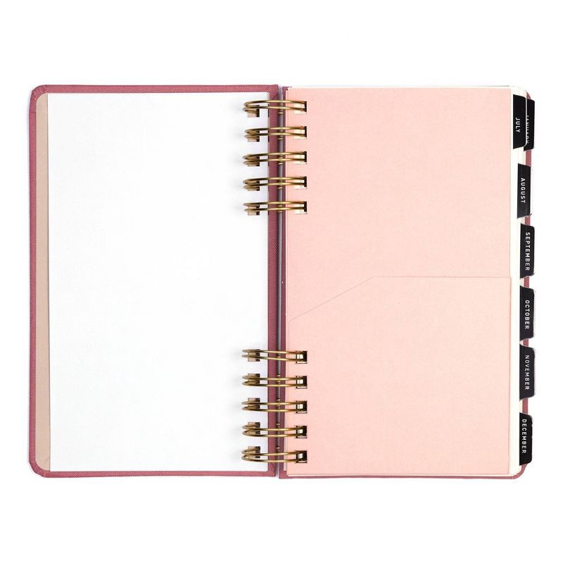 slide 4 of 12, Altitude Planner 5"x8" Monthly & Weekly Mauve Pink, 1 ct