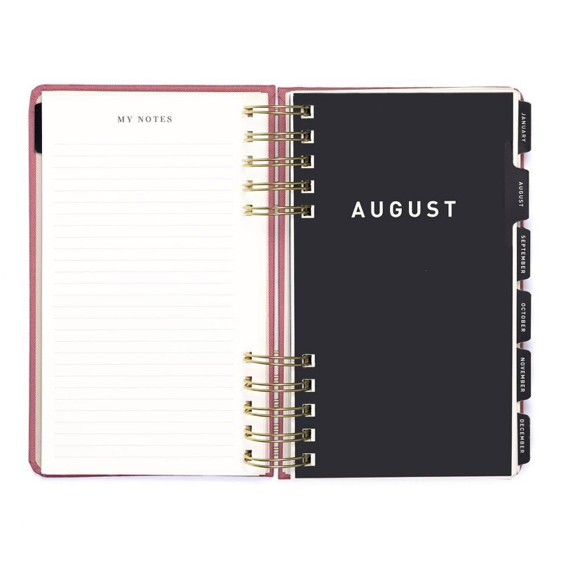 slide 11 of 12, Altitude Planner 5"x8" Monthly & Weekly Mauve Pink, 1 ct
