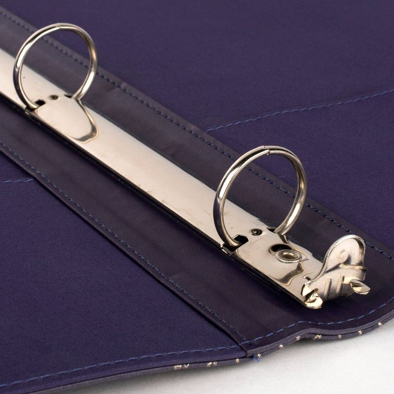 slide 3 of 7, Cambridge Work 1" Style 3 Fashion Flex Ring Binder Future Dusk, 1 ct