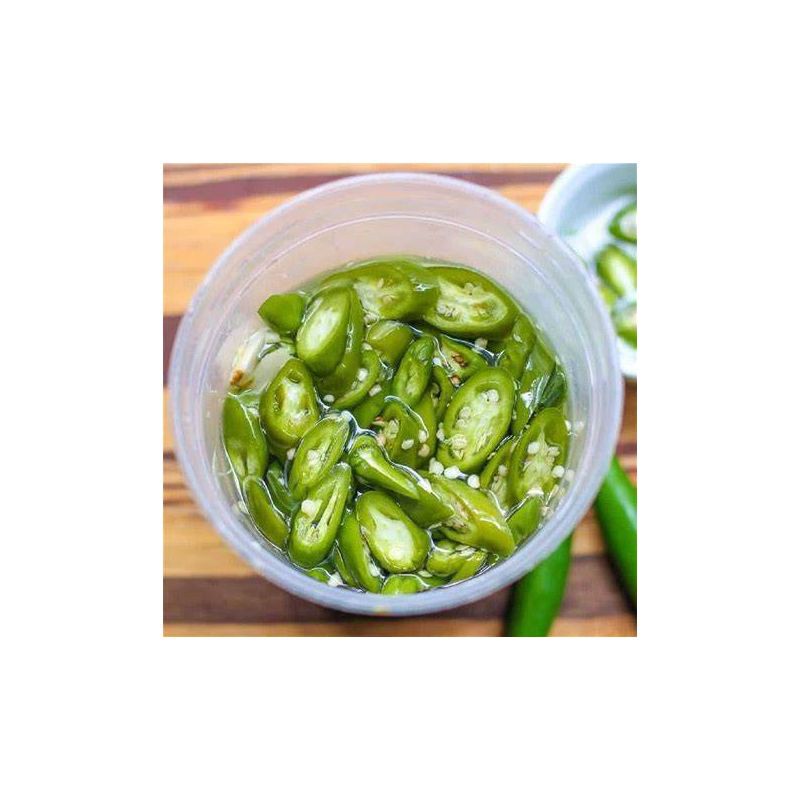 slide 3 of 4, Serrano Peppers - 8oz, 8 oz