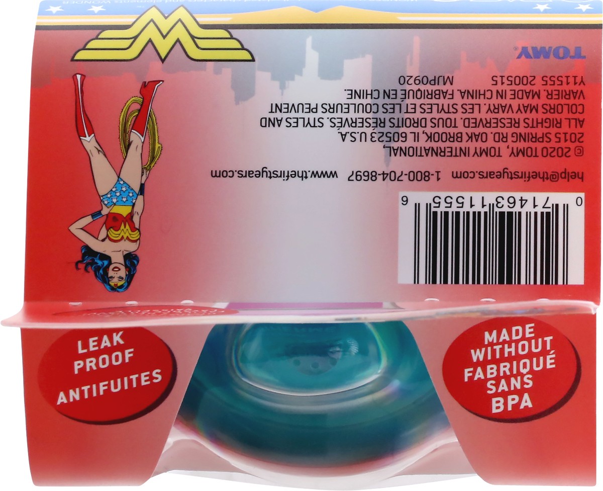 slide 4 of 9, Wonder Woman 9 Ounce Insulated Sippy Cup 1 ea, 1 ct