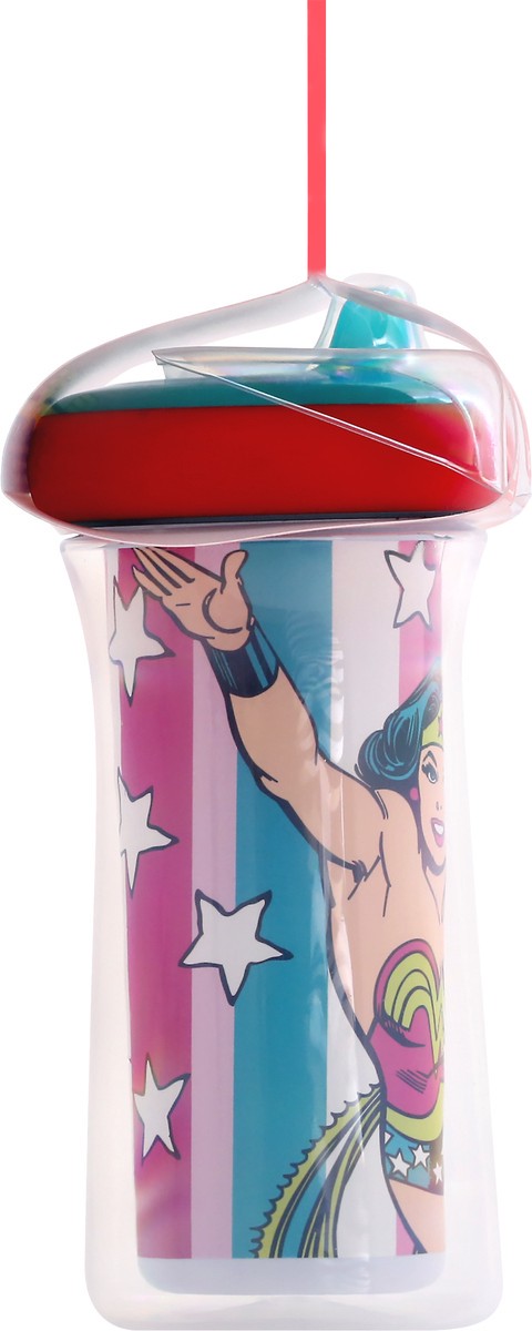 slide 5 of 9, Wonder Woman 9 Ounce Insulated Sippy Cup 1 ea, 1 ct
