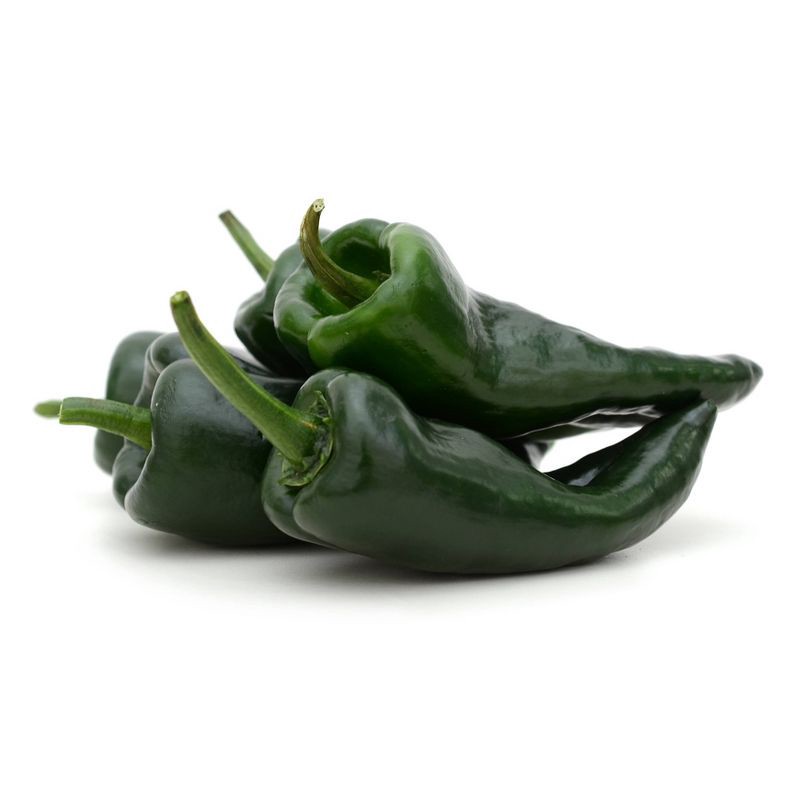 slide 1 of 7, Poblano Peppers - 16oz, 16 oz