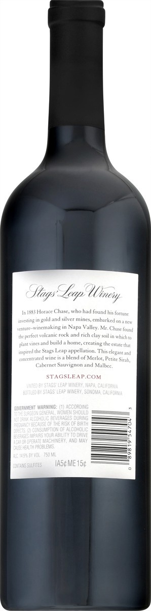 slide 2 of 9, Stags' Leap Winery The Investor Napa Valley Red Wine Blend 750ml, 750 ml