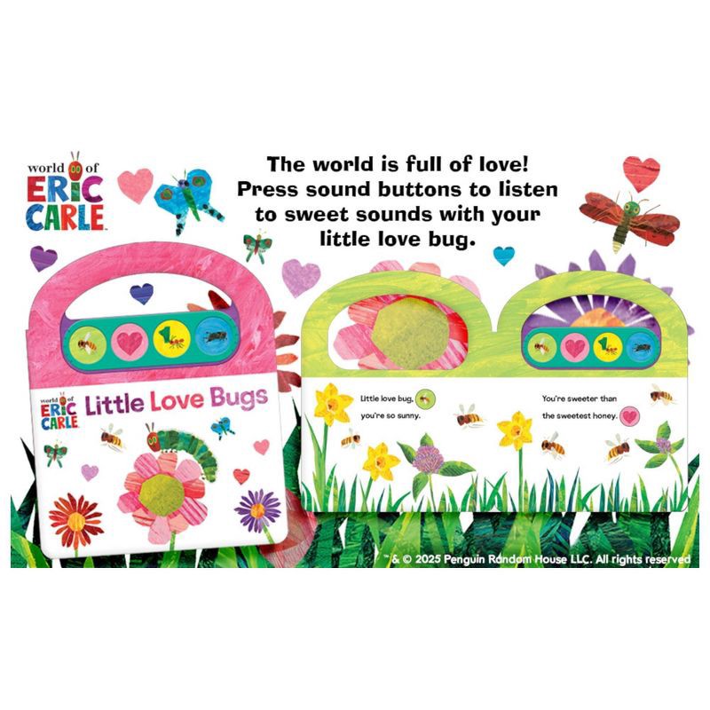 slide 2 of 6, World of Eric Carle: Little Love Bug Carry Along Sound (Board Book), 1 ct