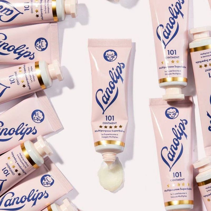 slide 5 of 7, Lanolips Ultra Moisturizing 101 Ointment Multipurpose Superbalm - Original - 0.52oz, 0.52 oz