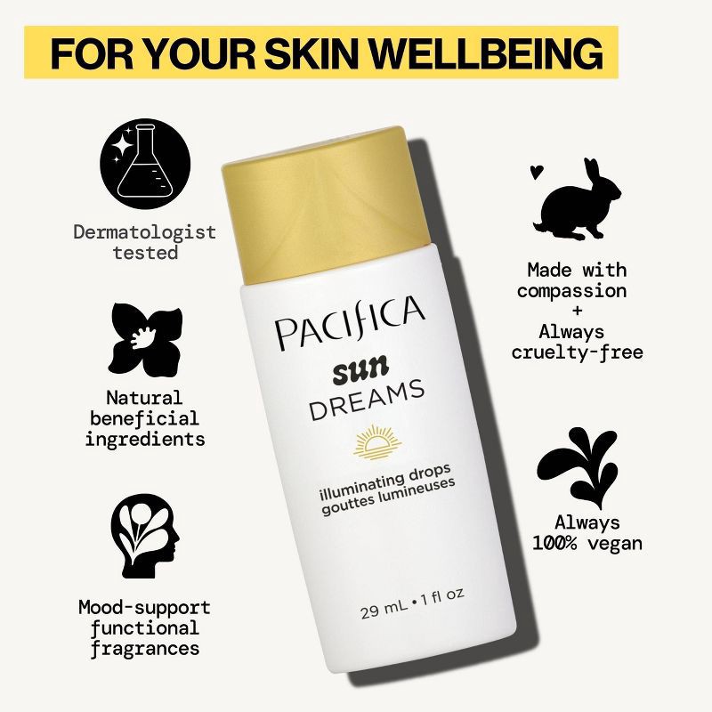 slide 7 of 9, Pacifica Sun Dreams Glowy Radiant Drops - 1 fl. oz., 1 fl oz