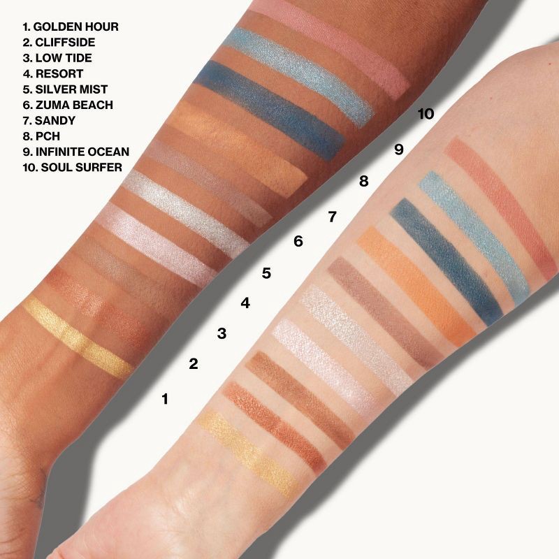 slide 7 of 9, Pacifica Malibu Eye Shadows Palette - 0.2oz, 0.2 oz