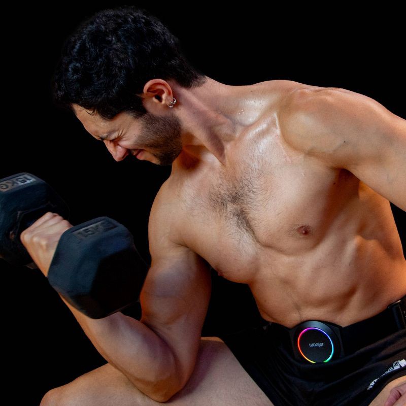 slide 7 of 9, Woojer High-Fidelity Haptic Body Strap 3, 1 ct