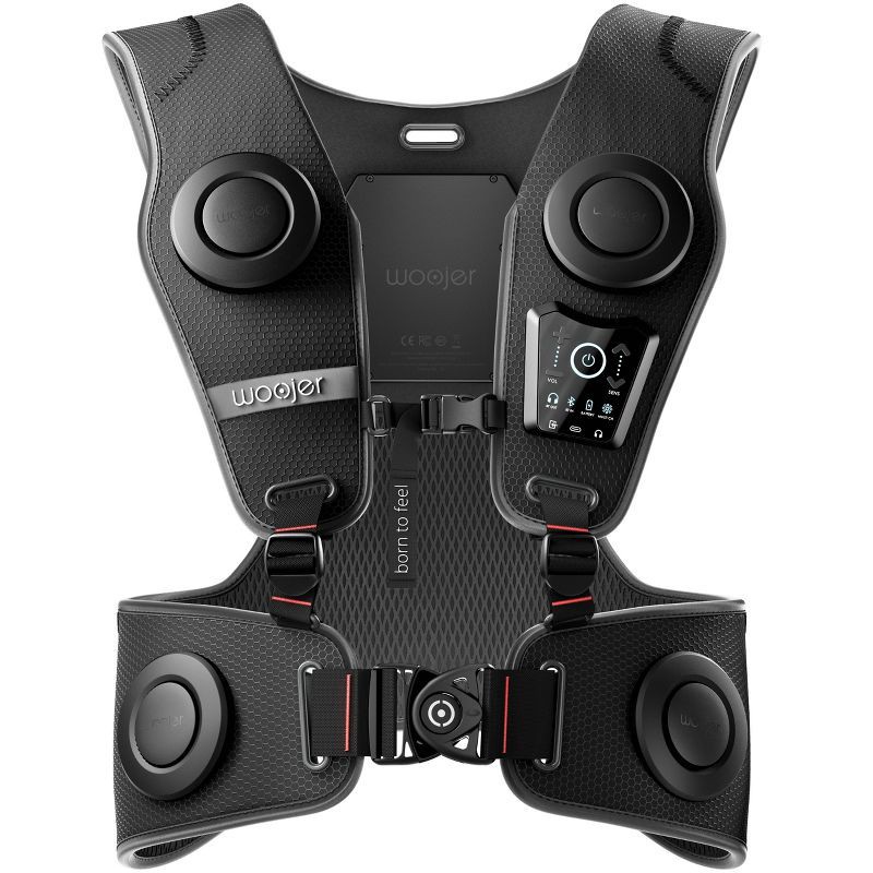 slide 1 of 7, Woojer High-Fidelity Haptic Vest 3, 1 ct