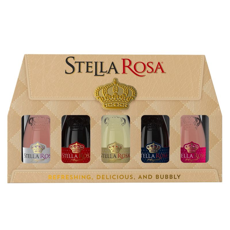 slide 1 of 8, Stella Rosa Stellabration Pairing Pack Gift Set - 5pk/187ml Bottles, 5 ct, 187 ml