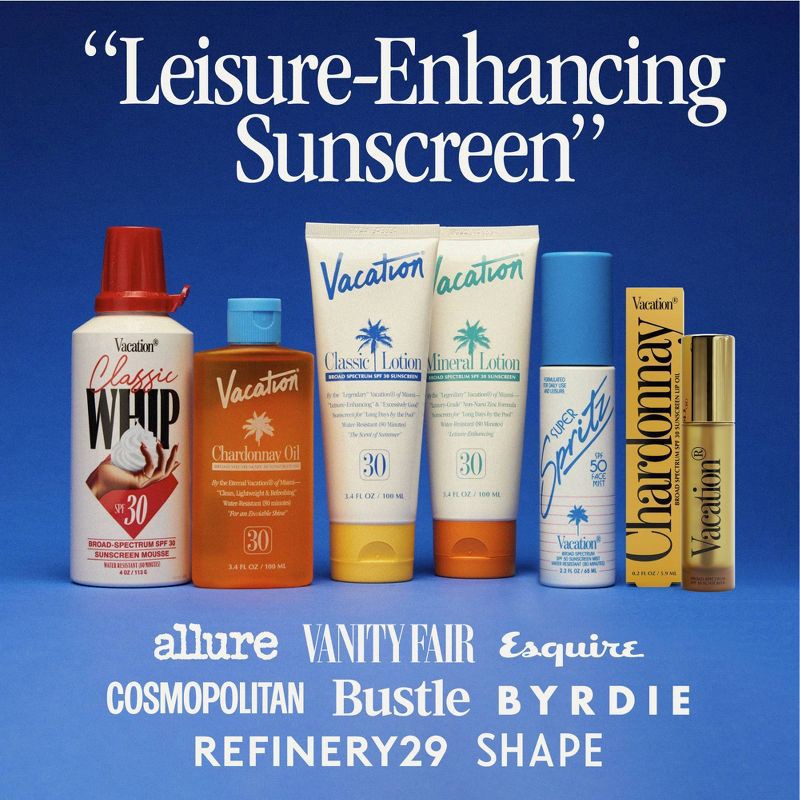 slide 6 of 8, Vacation Chardonnay Lip Oil - SPF 30, 1 ct