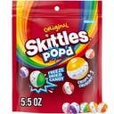 SKITTLES POP'd Originals Freeze Dried Candy Resealable Candy Bag - 5.5oz