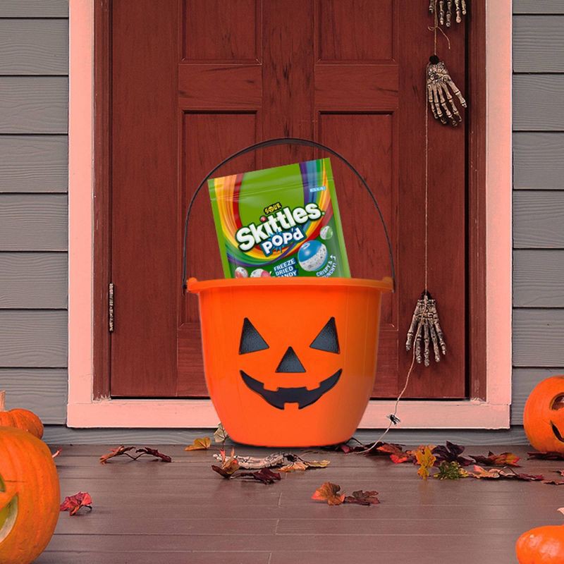 slide 6 of 9, SKITTLES POP'd Sour Freeze Dried Candy Resealable Candy Bag - 5.5oz, 5.5 oz