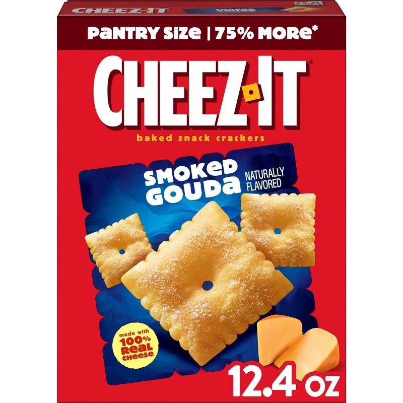 slide 1 of 10, Cheez-It Crackers Smoked Gouda - 12.04oz, 12.04 oz