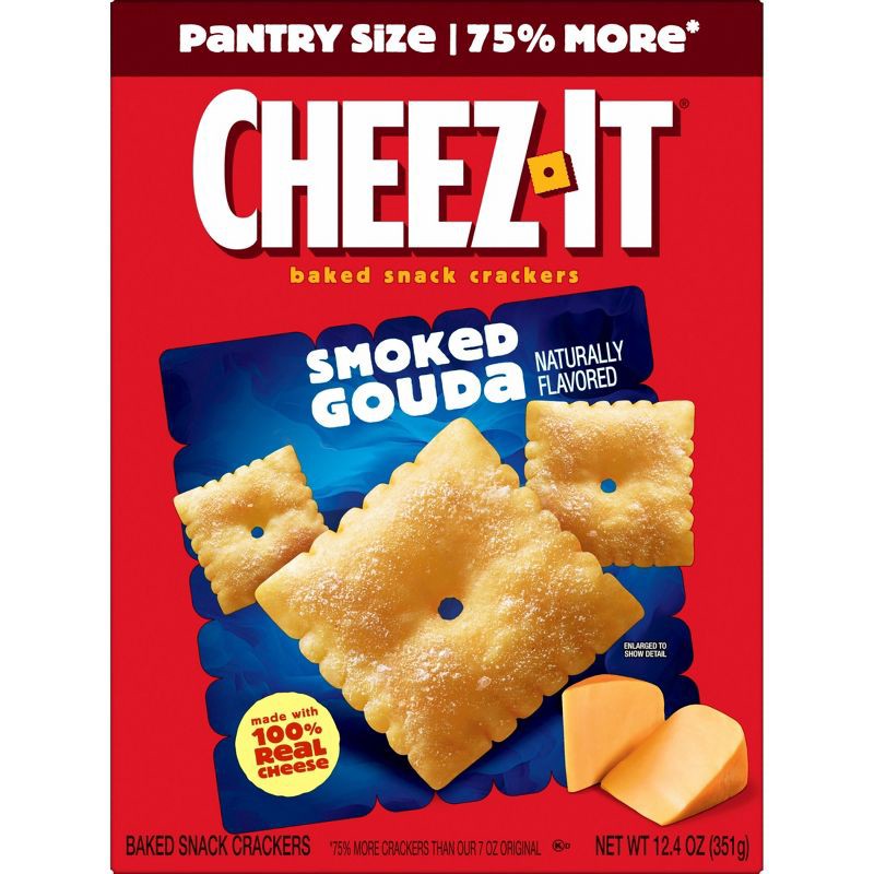 slide 8 of 10, Cheez-It Crackers Smoked Gouda - 12.04oz, 12.04 oz