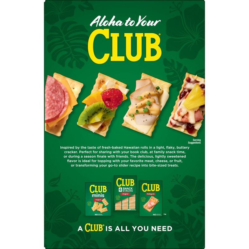 slide 12 of 12, Club Crackers Sweet Hawaiian - 13.7oz, 13.7 oz