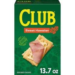 Club Crackers Sweet Hawaiian - 13.7oz